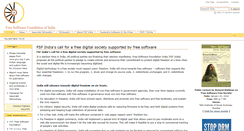 Desktop Screenshot of fsf.org.in